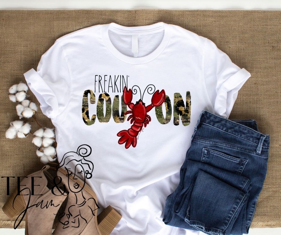 Bring On The Crawfish Funny Louisiana Cajun Slang T-Shirt