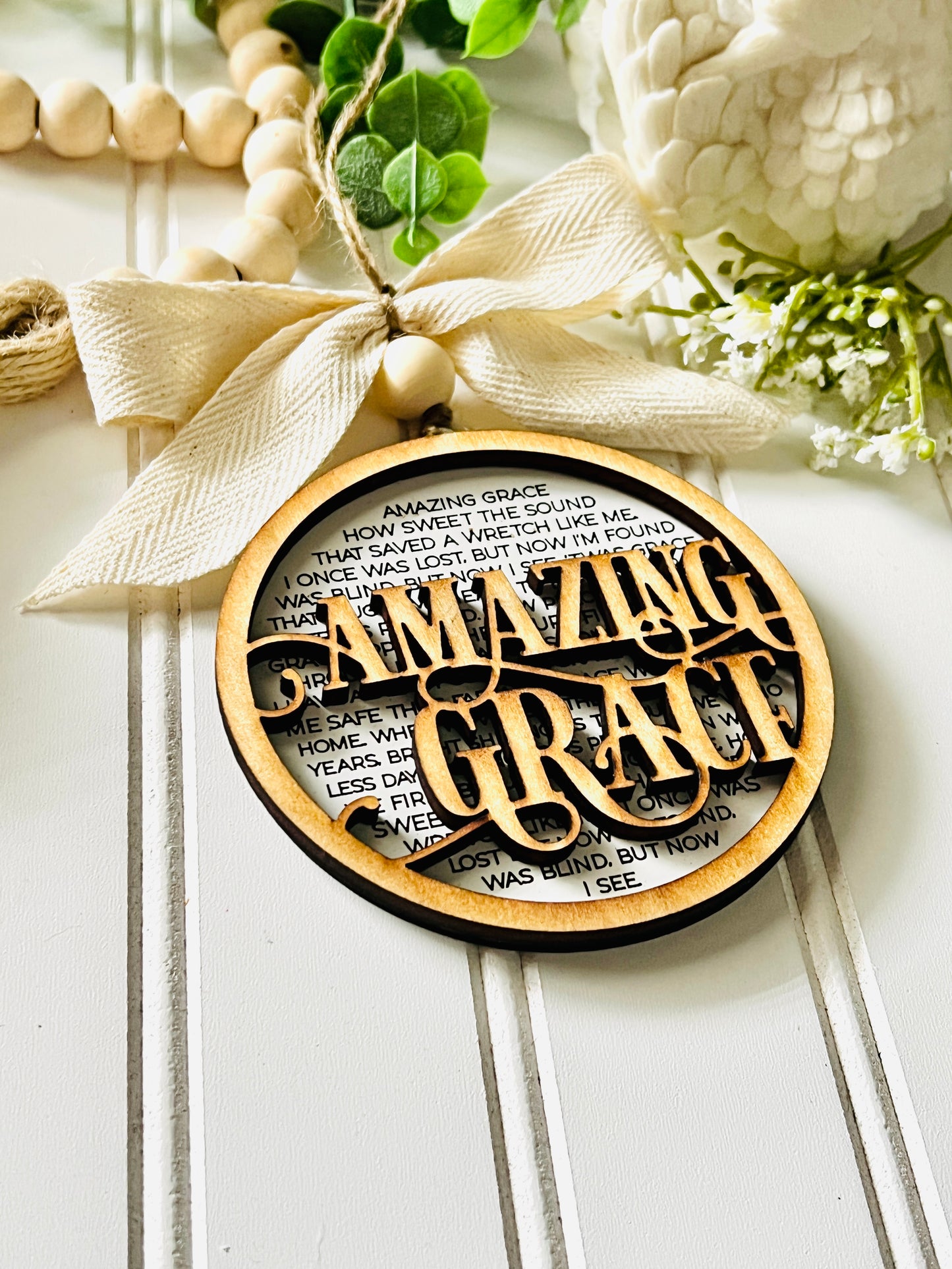 Amazing Grace Ornament