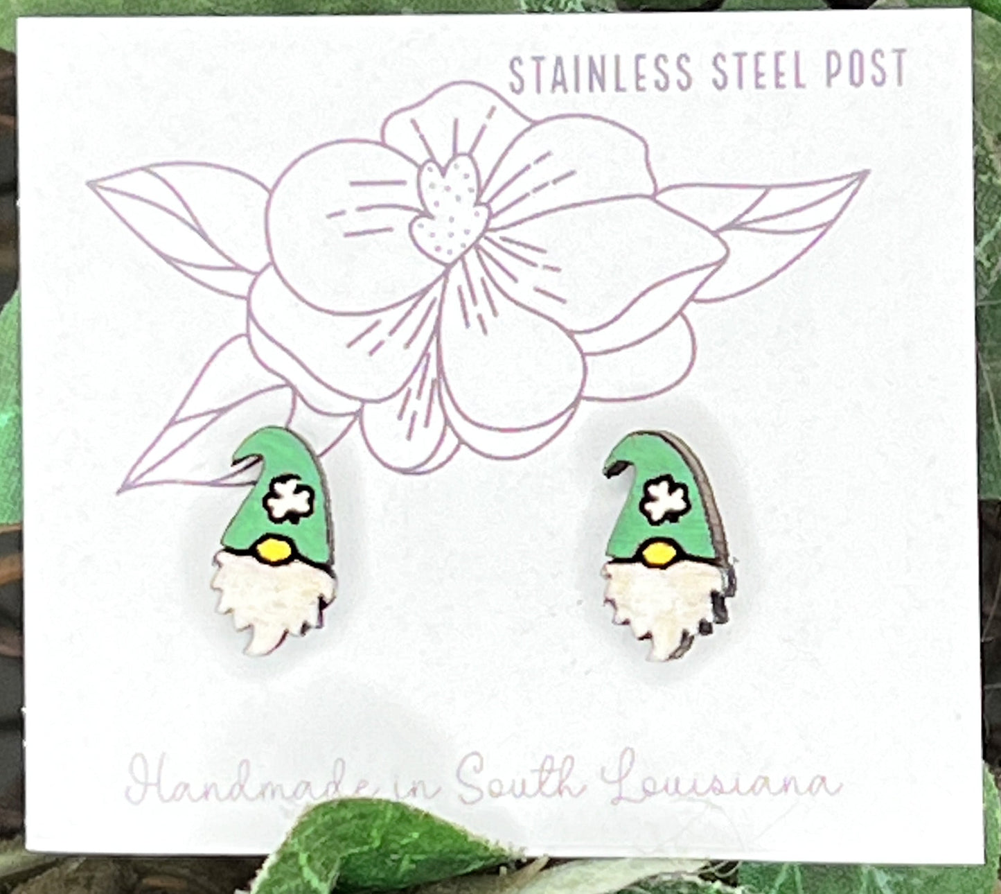 Lucky Gnomie Stud Earrings