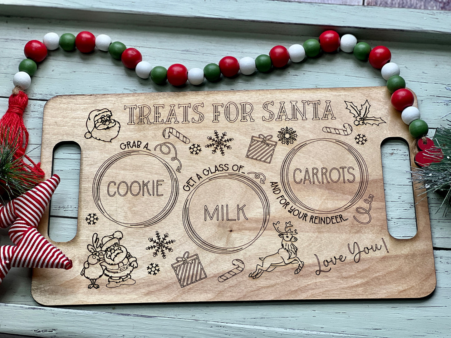 Santa Tray Retail