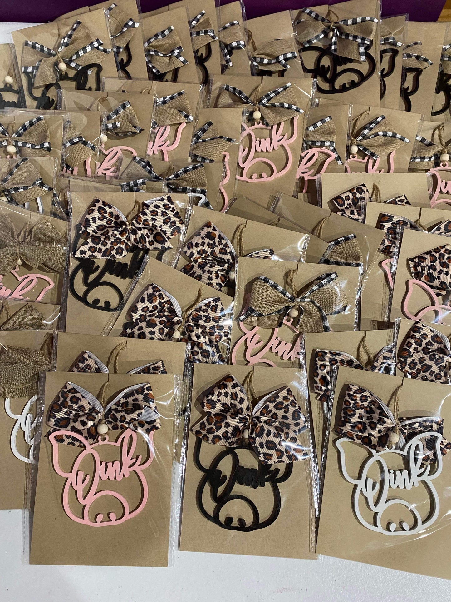 Pig Car Charm Ornament Retail