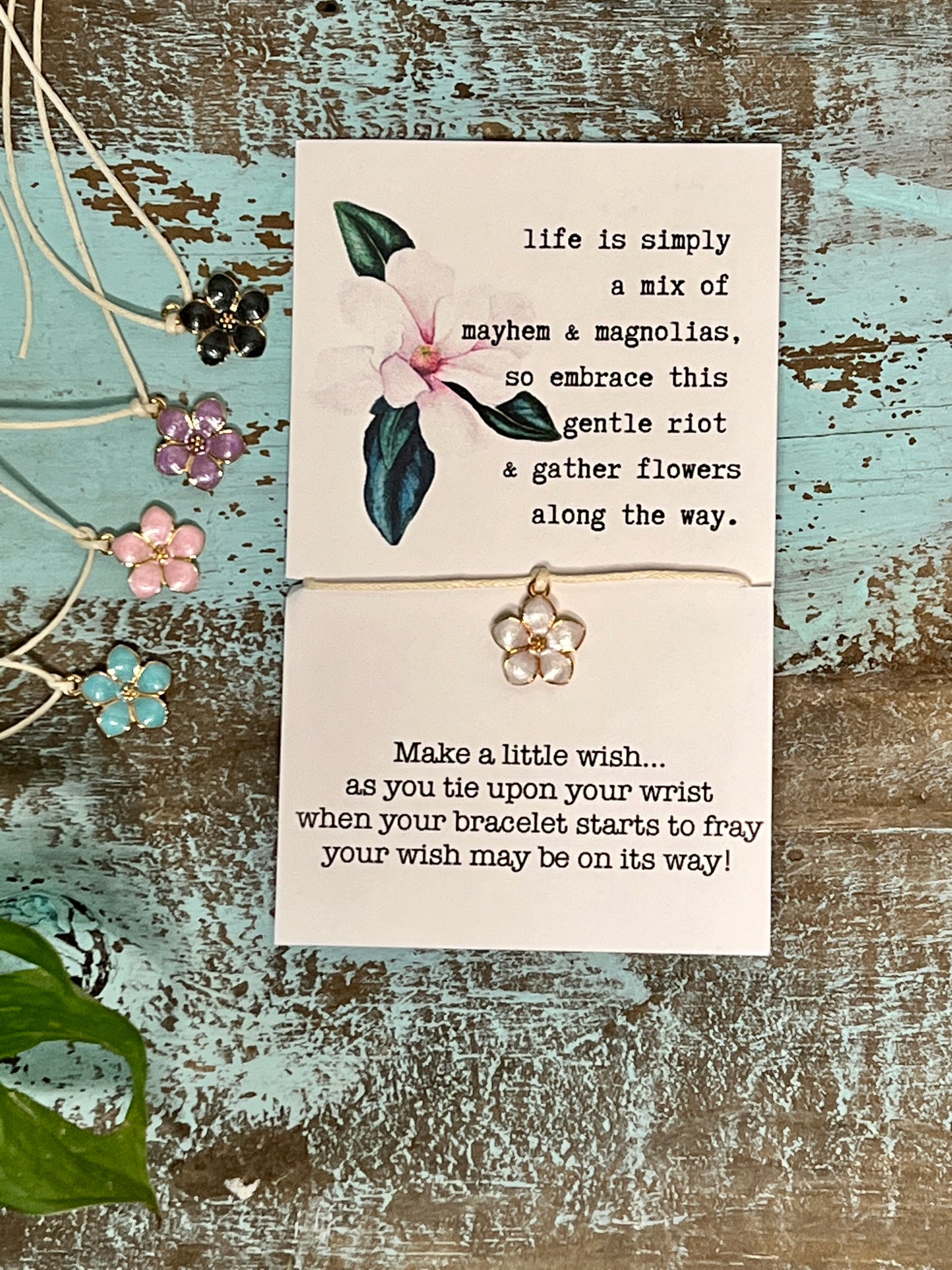 Magnolia Wish Bracelet