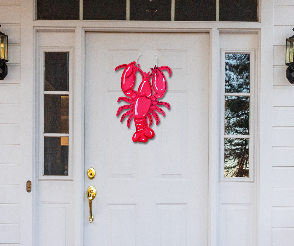 Crawfish 3D Door Hanger