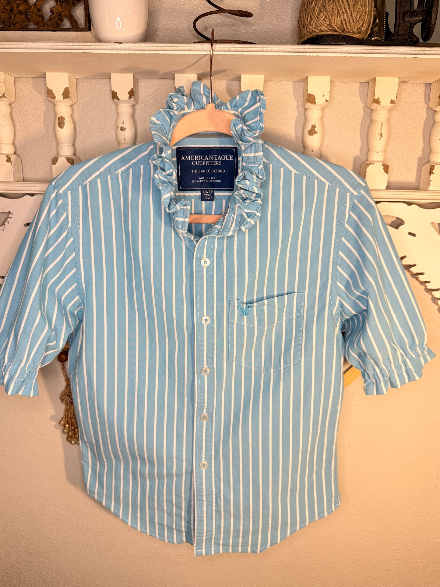 Reworked American Eagle Button Down