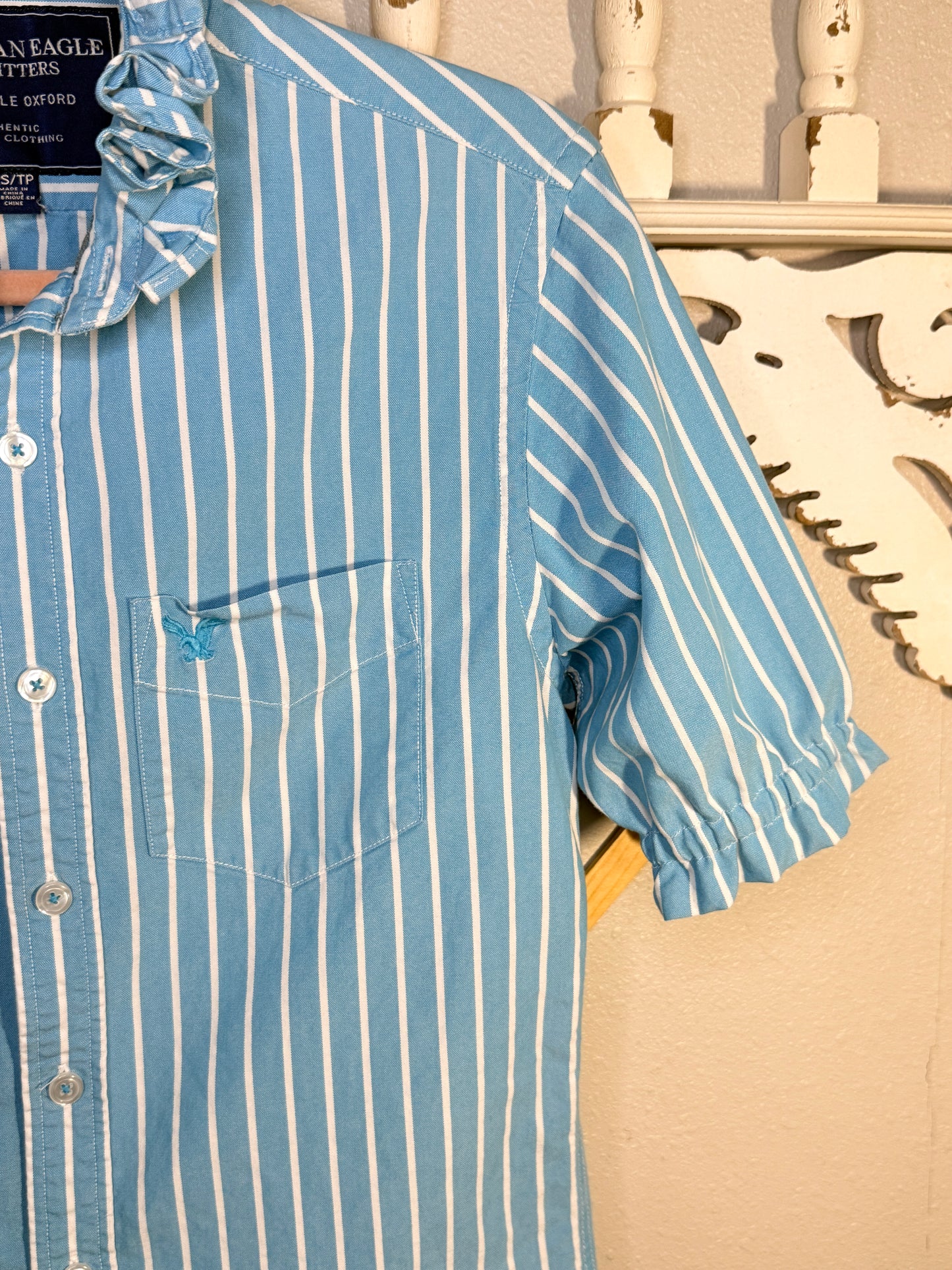 Reworked American Eagle Button Down