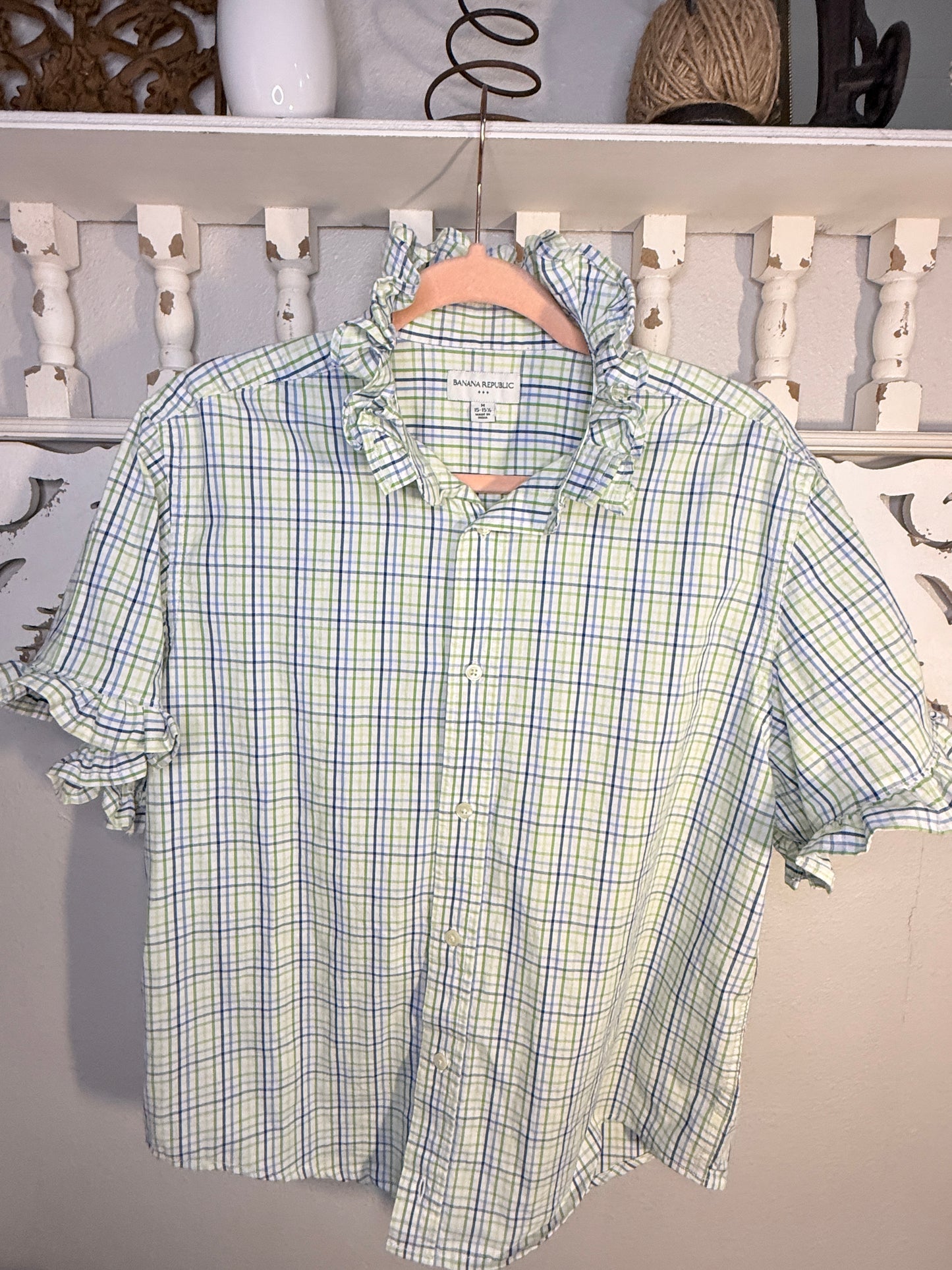 Reworked Banana Republic Button Down
