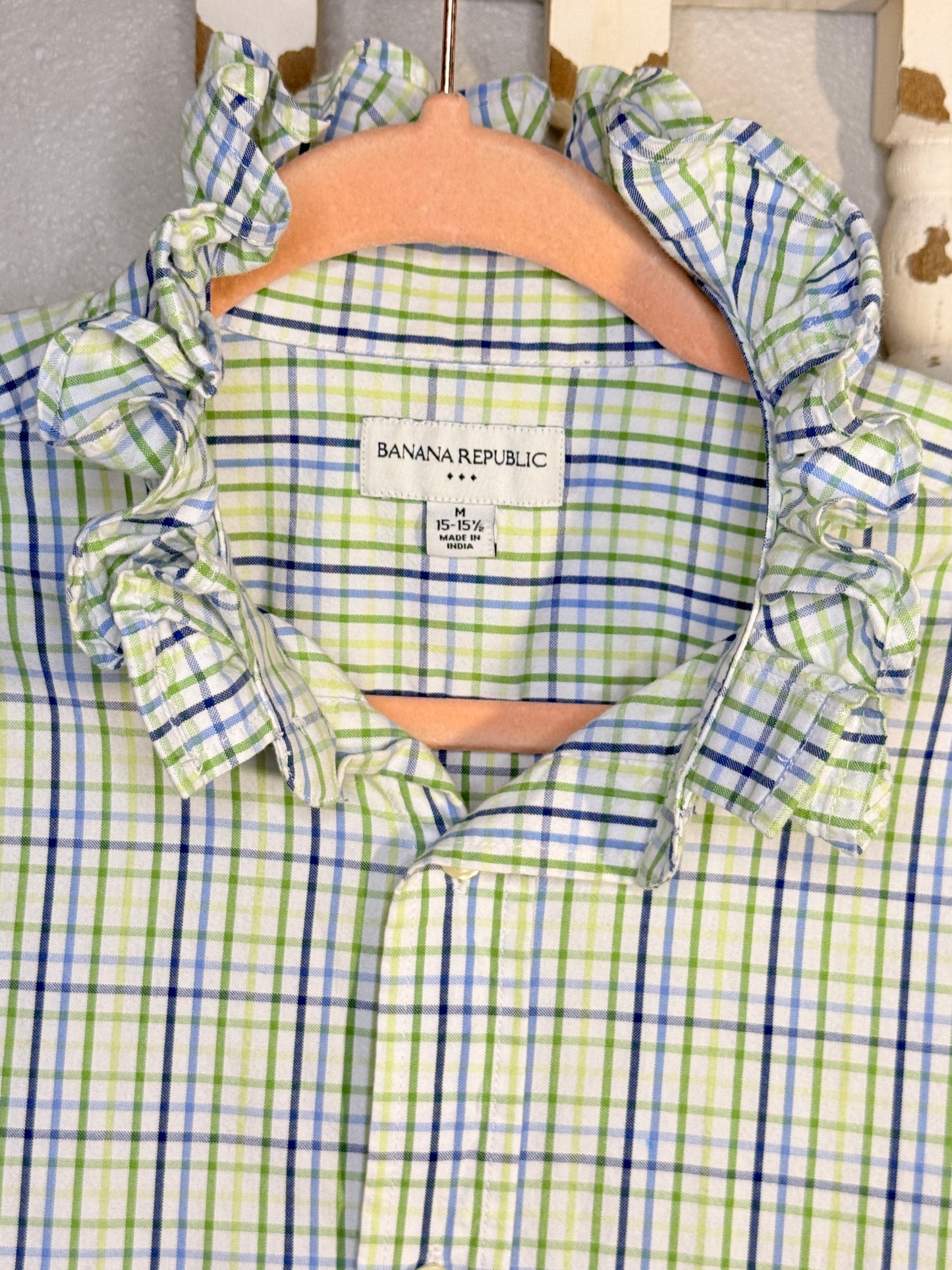 Reworked Banana Republic Button Down