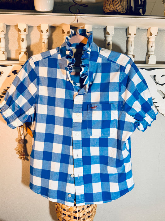 Reworked Hollister Button Down