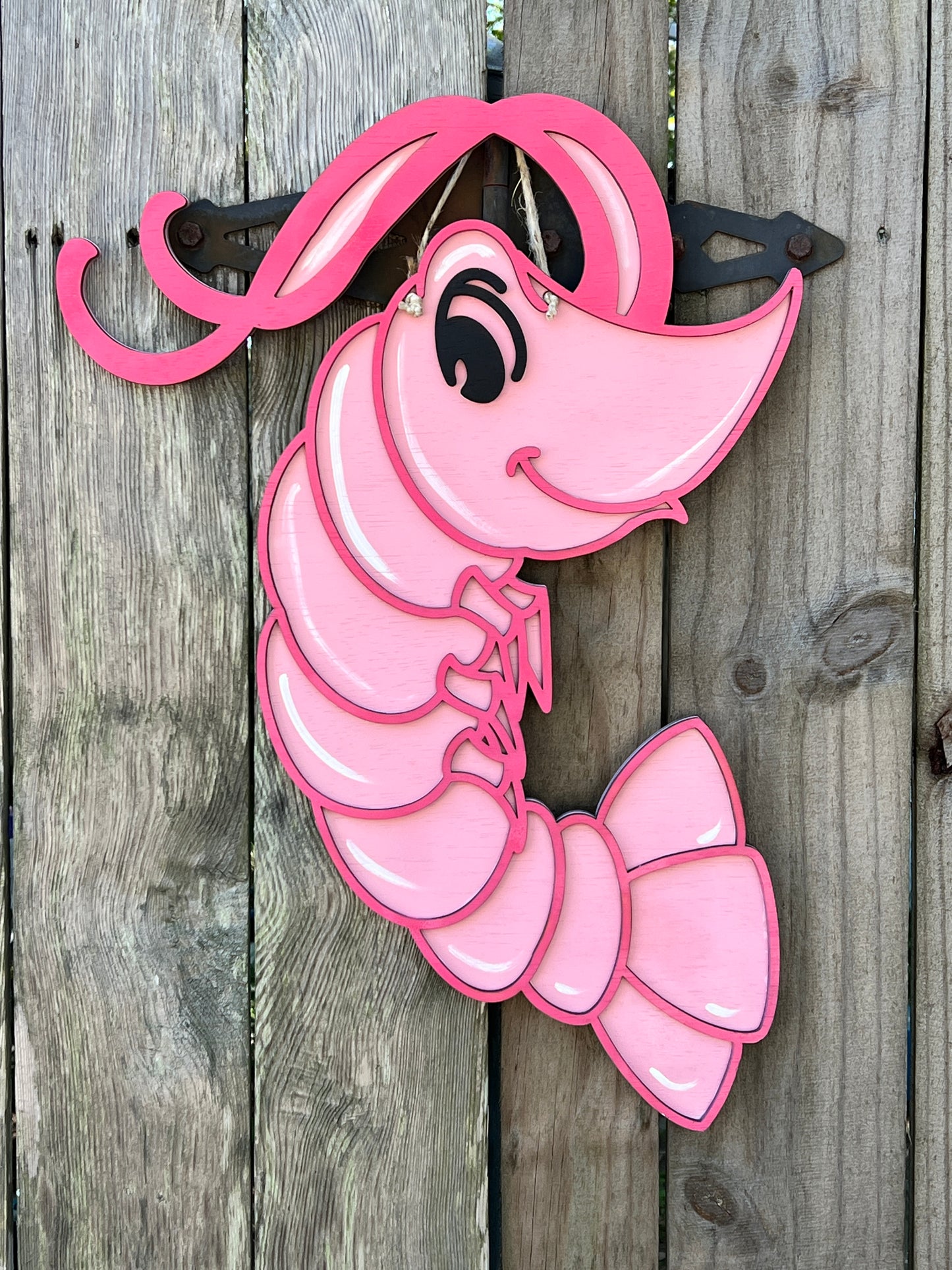 Shrimp Door Hanger