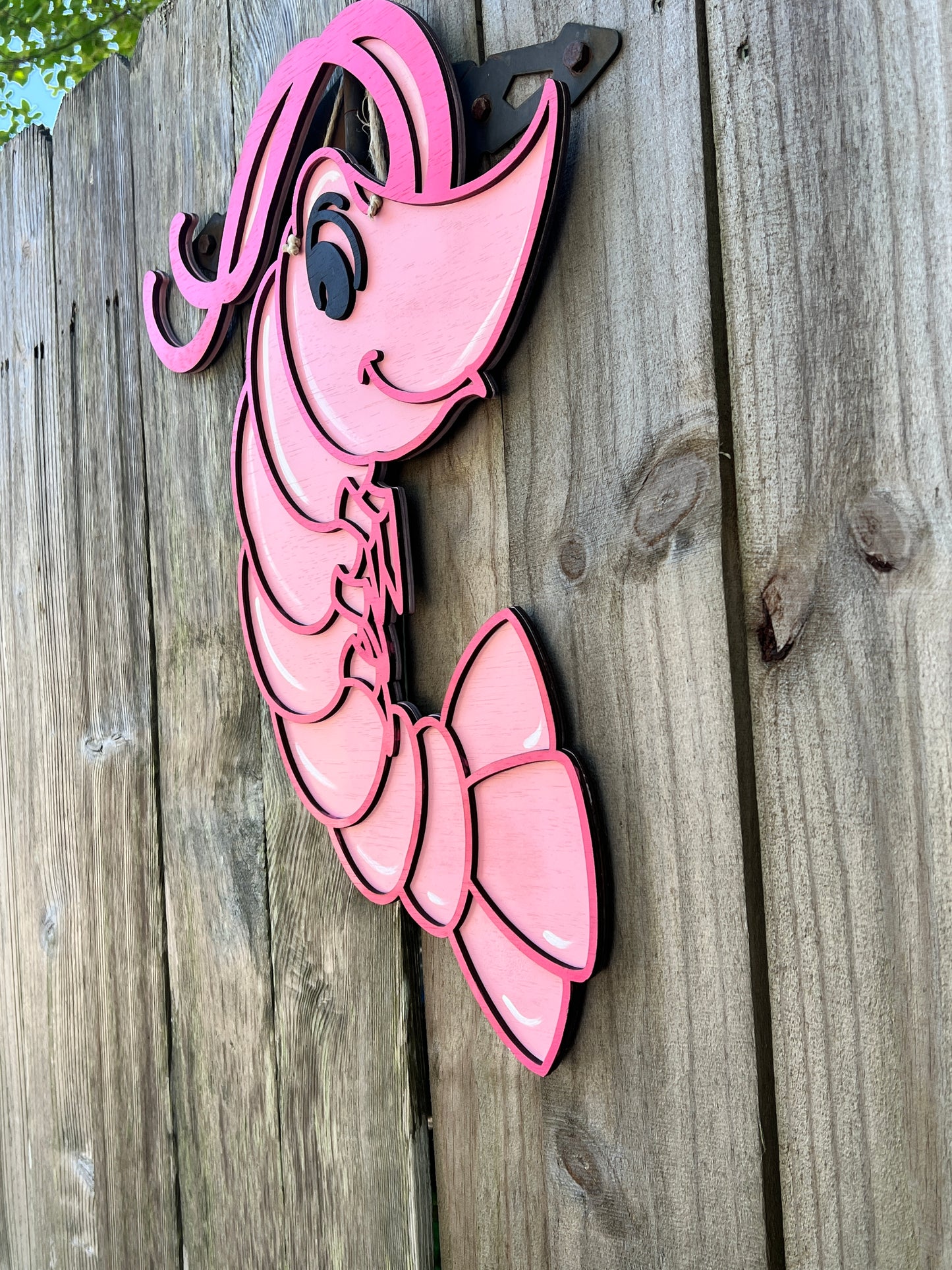 Shrimp Door Hanger