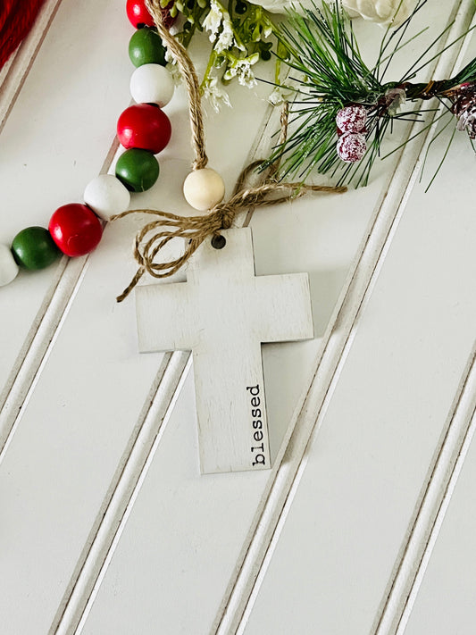 Believe Rustic Ornament