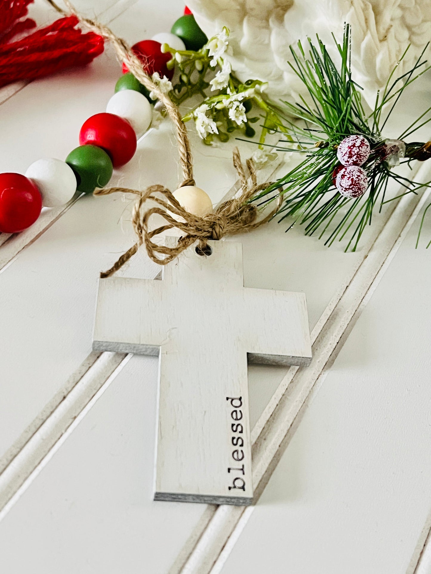 Believe Rustic Ornament