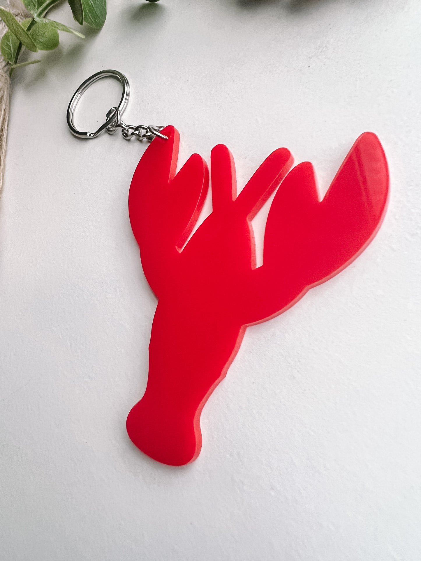 Crawfish Acrylic Keychain