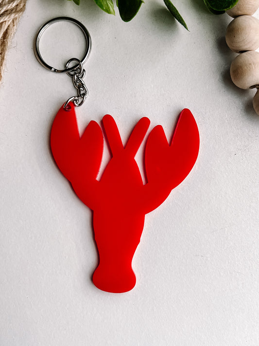 Crawfish Acrylic Keychain