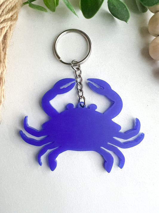 Crab Acrylic Keychain