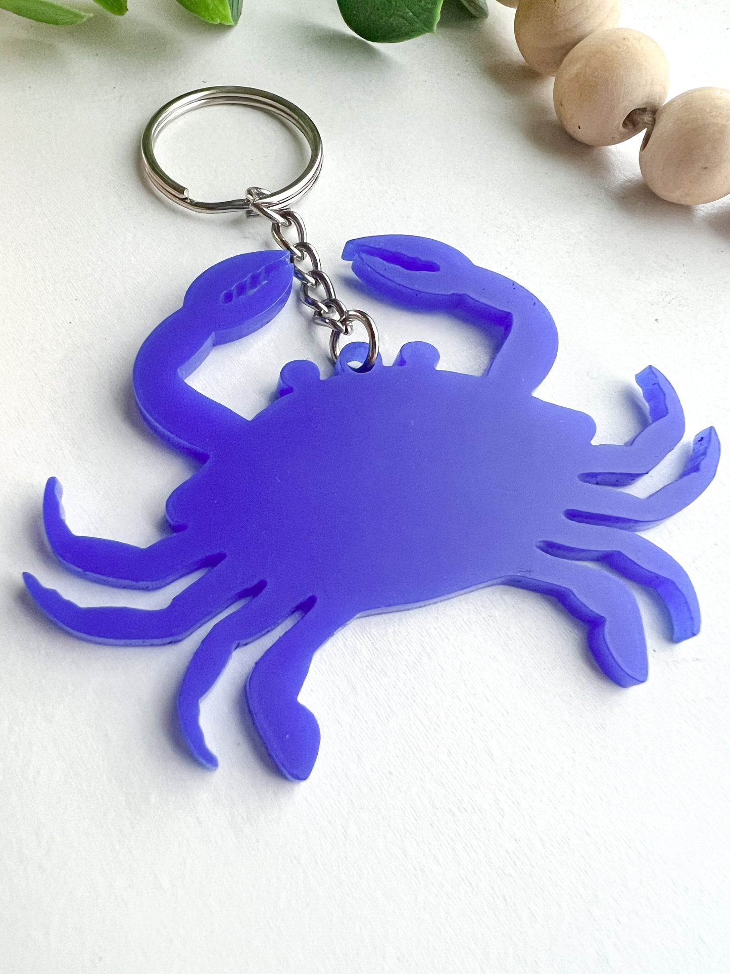 Crab Acrylic Keychain