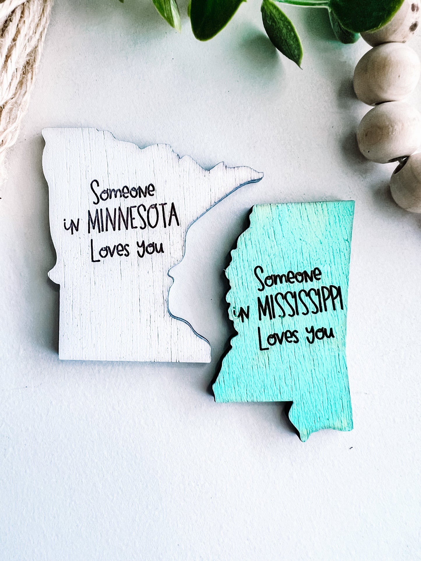 Someone Loves You State Magnets