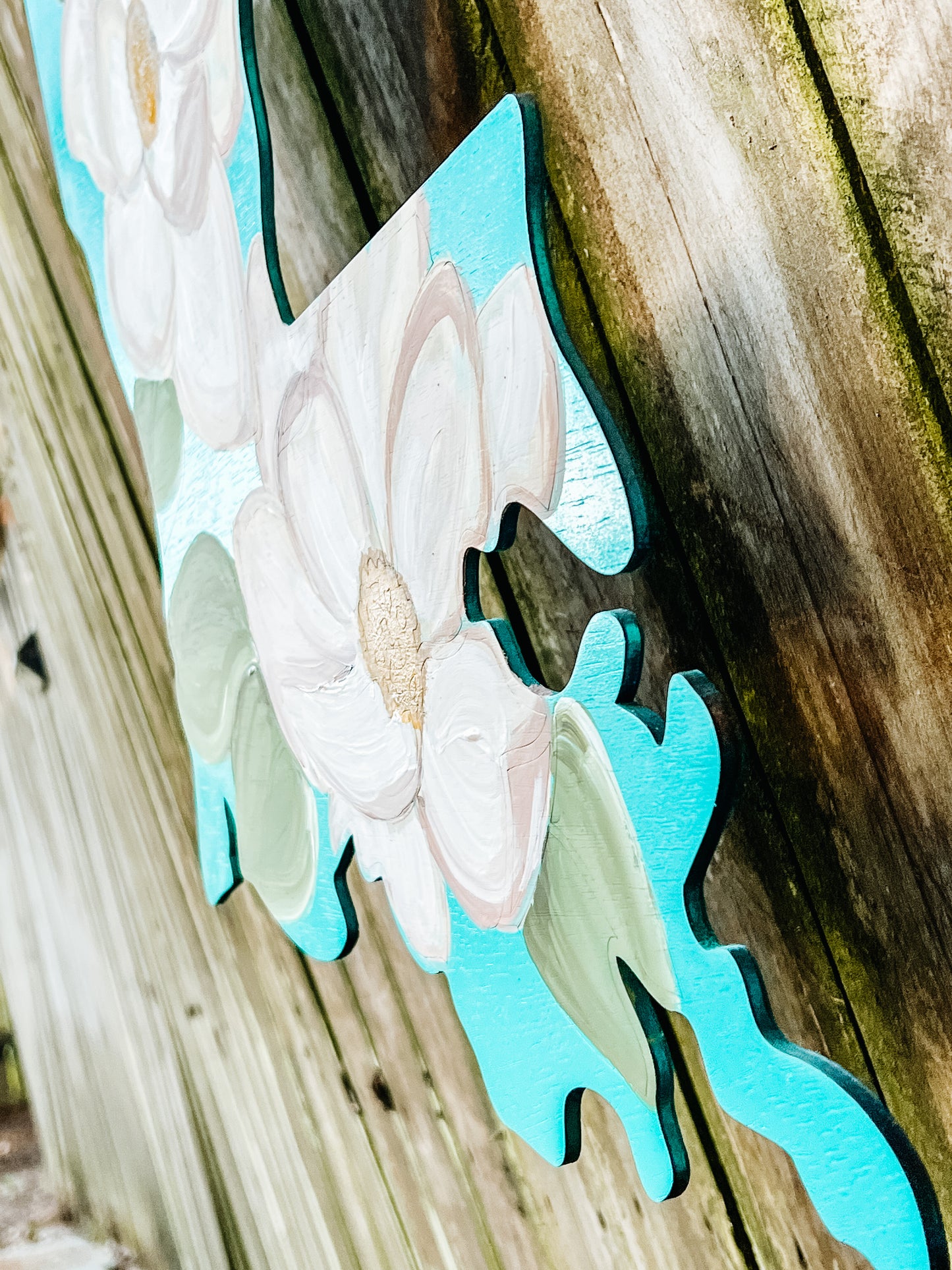 Magnolia Louisiana Door Hanger