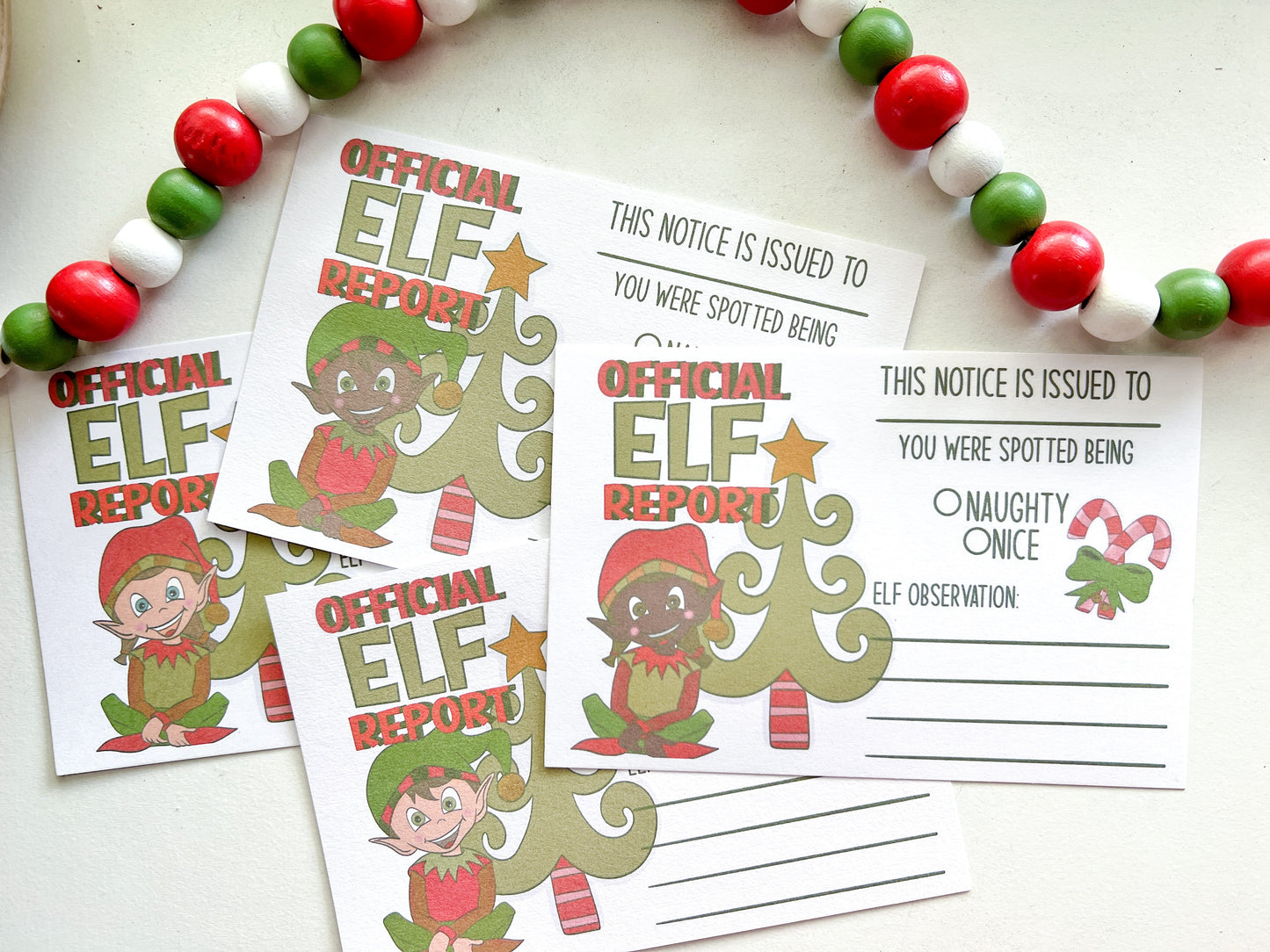 Elf Report with Nice List Token