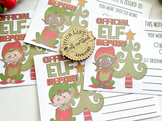 Elf Report with Nice List Token