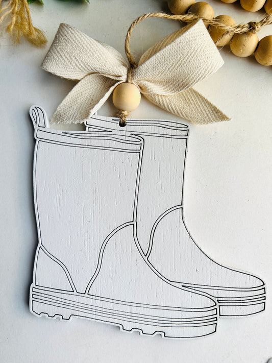 Shrimp Boot Ornament