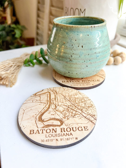 Map Custom Coasters