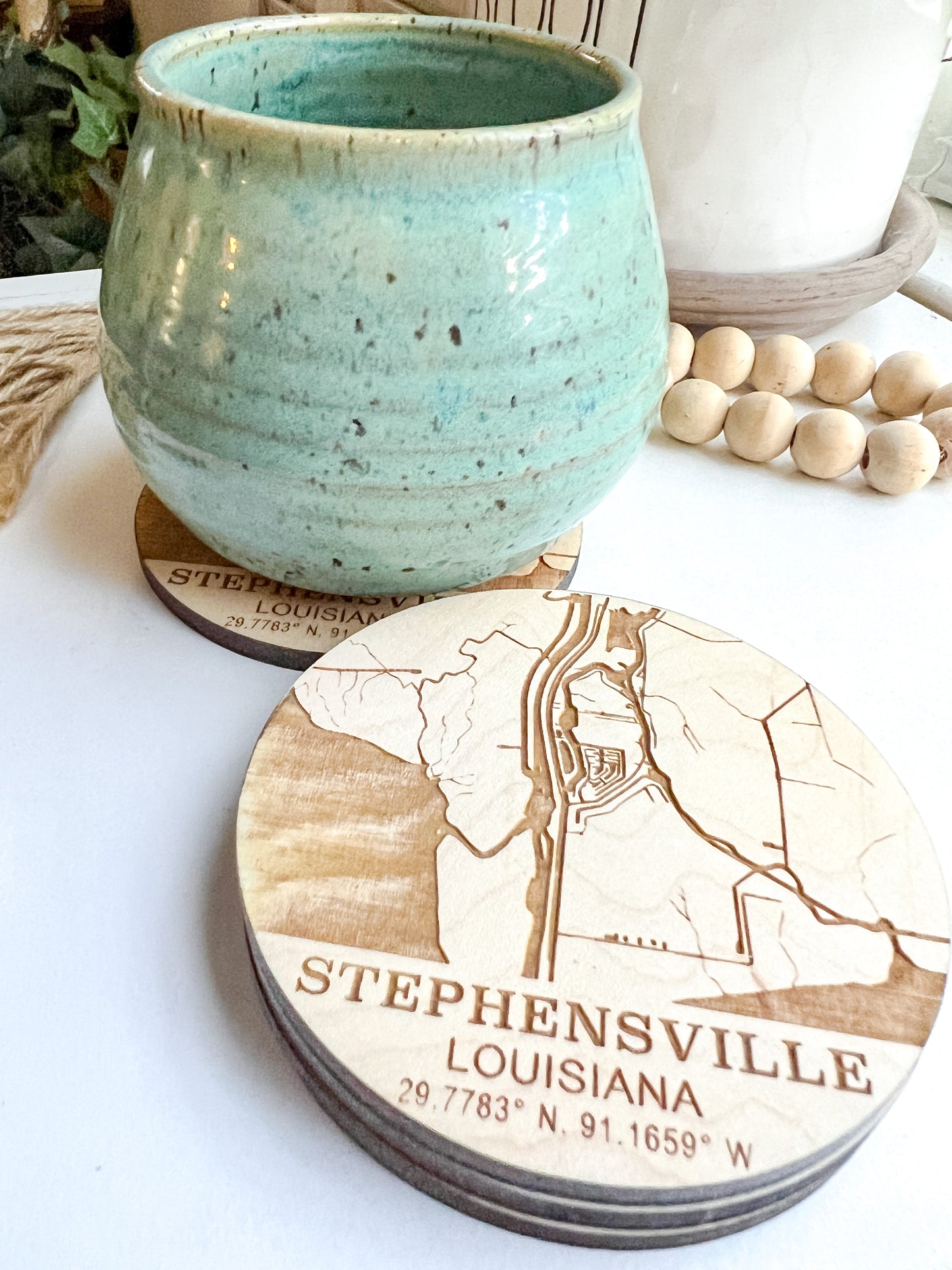 Map Custom Coasters