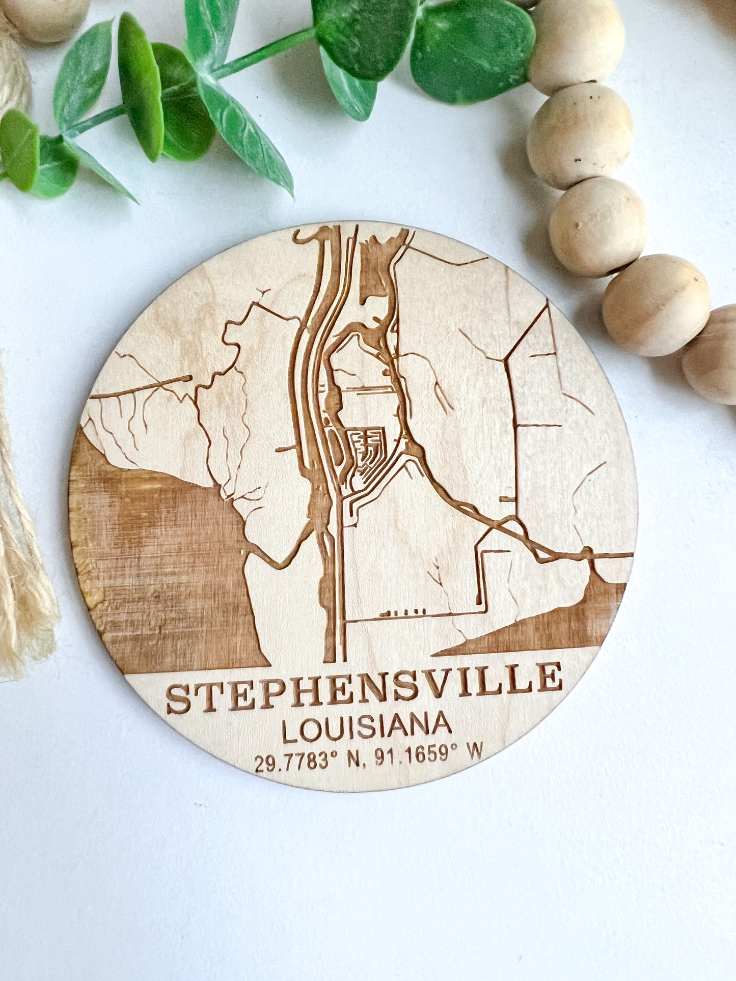 Map Custom Coasters