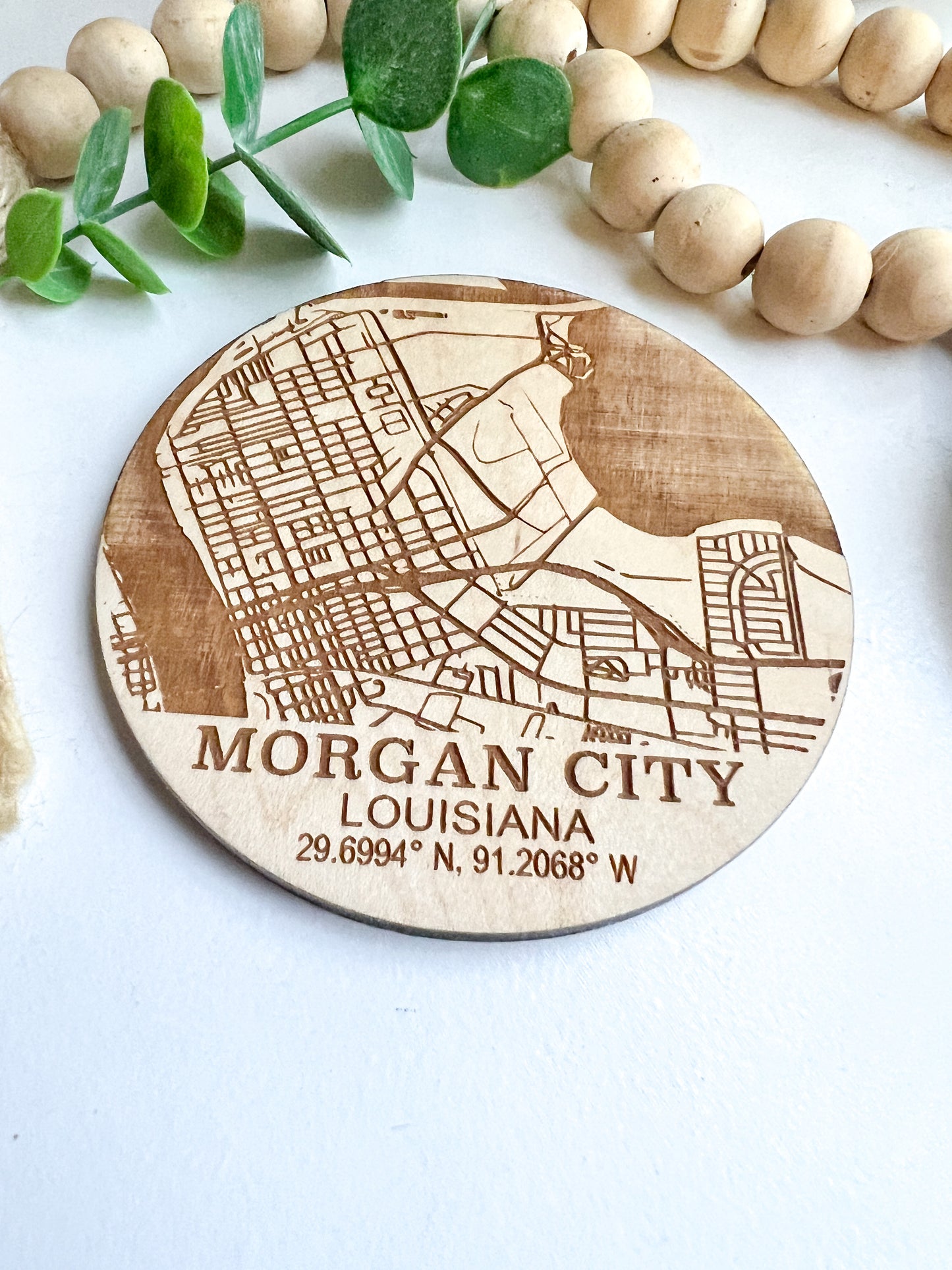 Map Custom Coasters