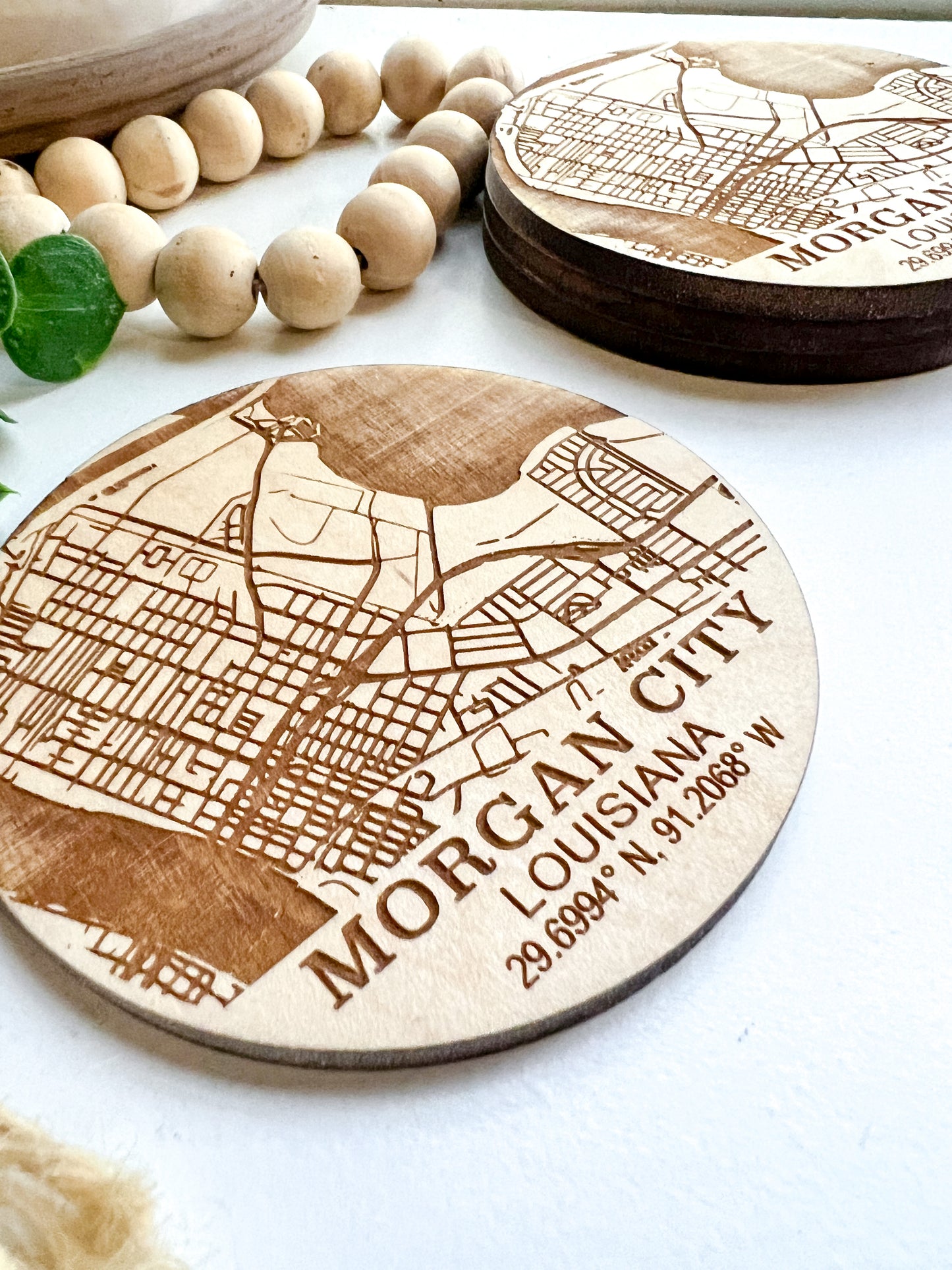 Map Custom Coasters