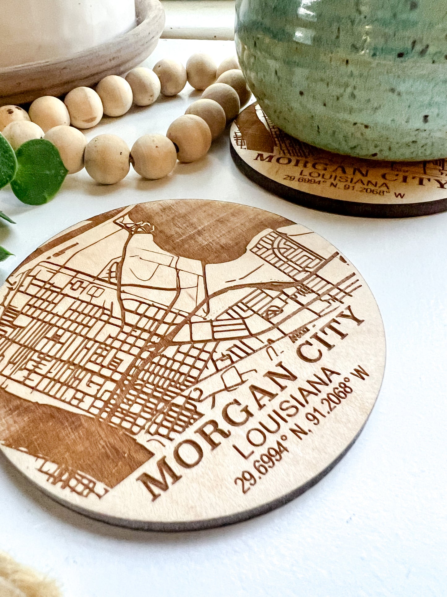 Map Custom Coasters