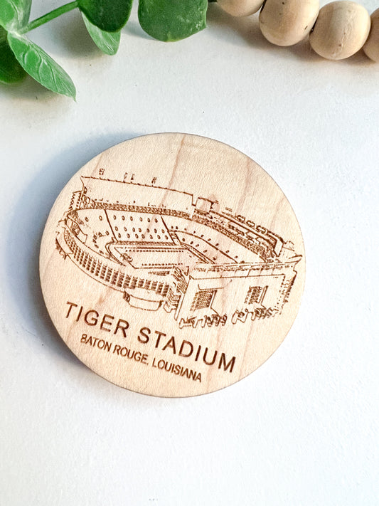 Tiger Stadium LSU Magnet