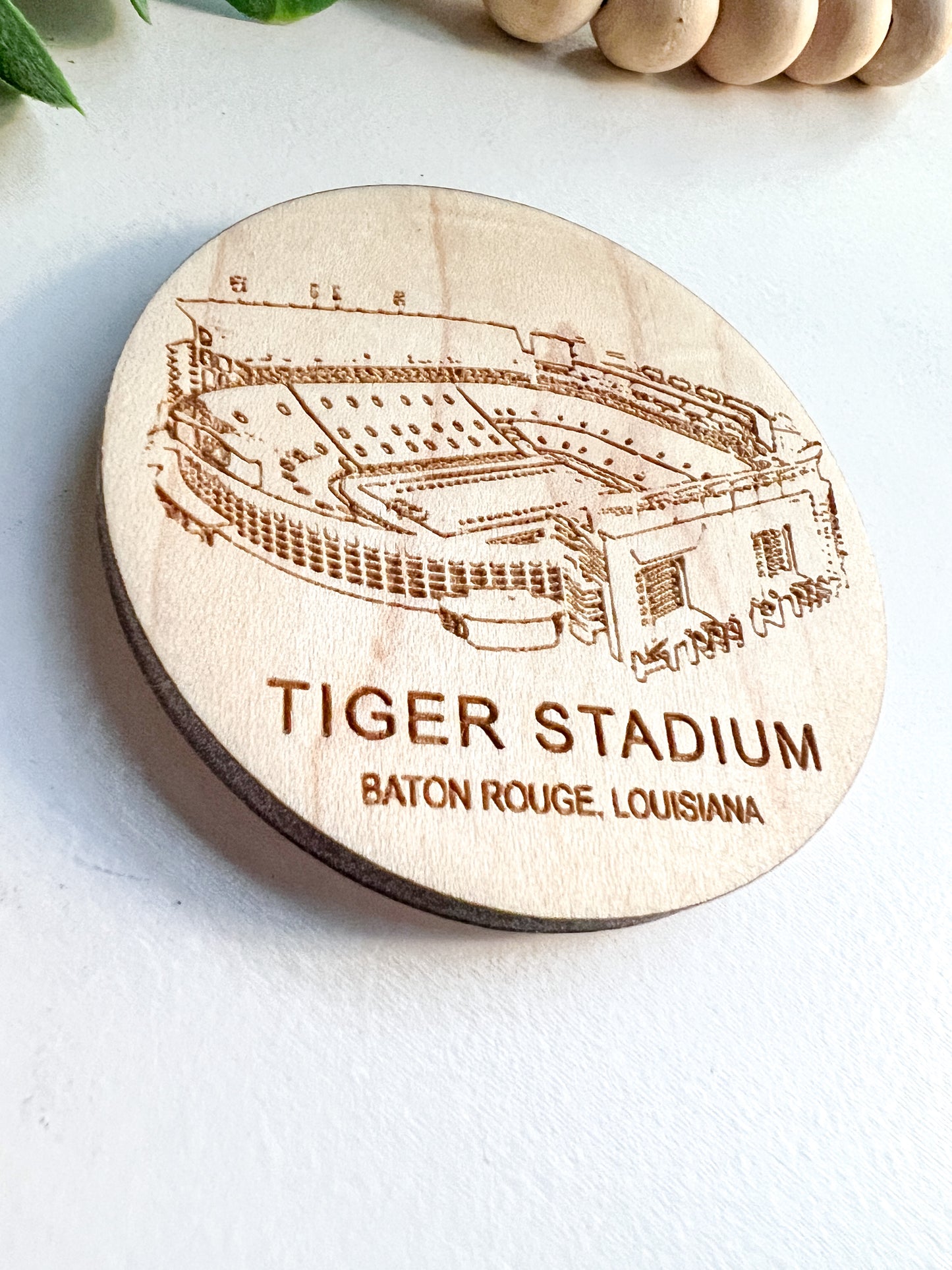 Tiger Stadium LSU Magnet