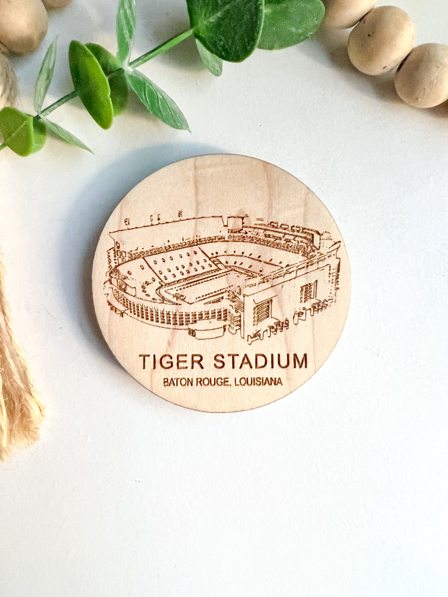 Tiger Stadium LSU Magnet