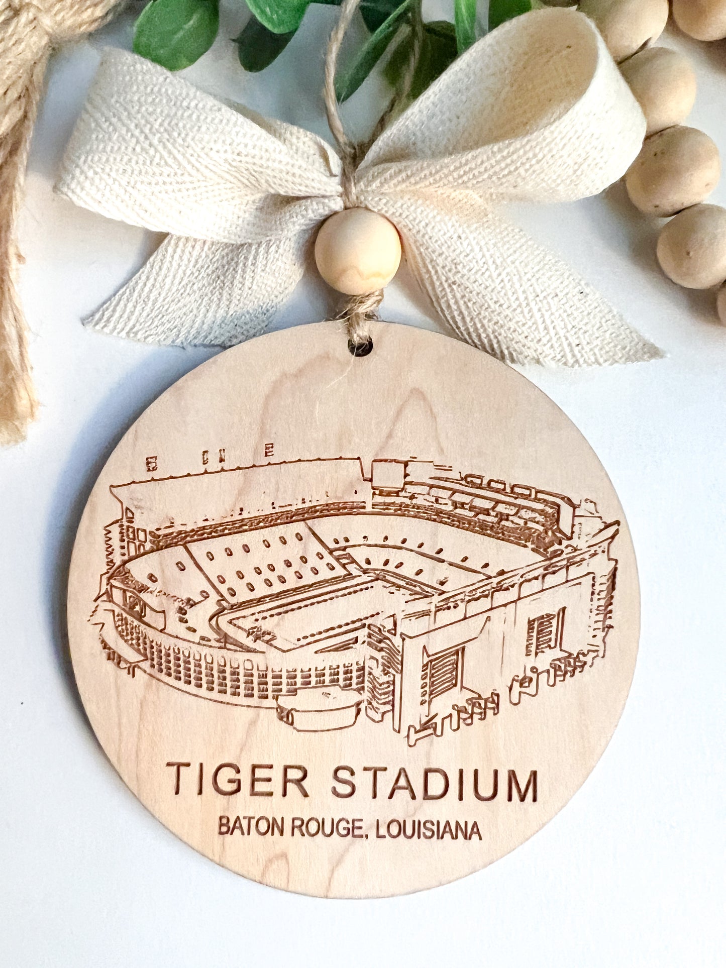 Tiger Stadium LSU Ornament