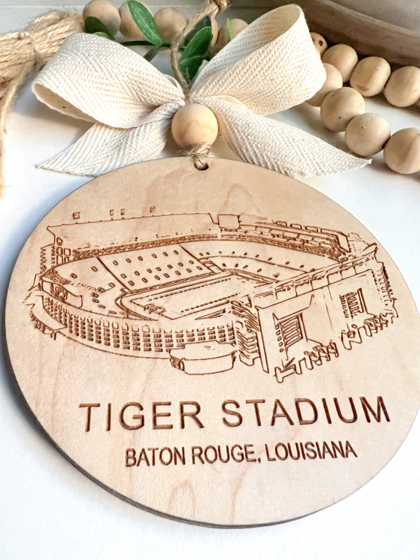 Tiger Stadium LSU Ornament