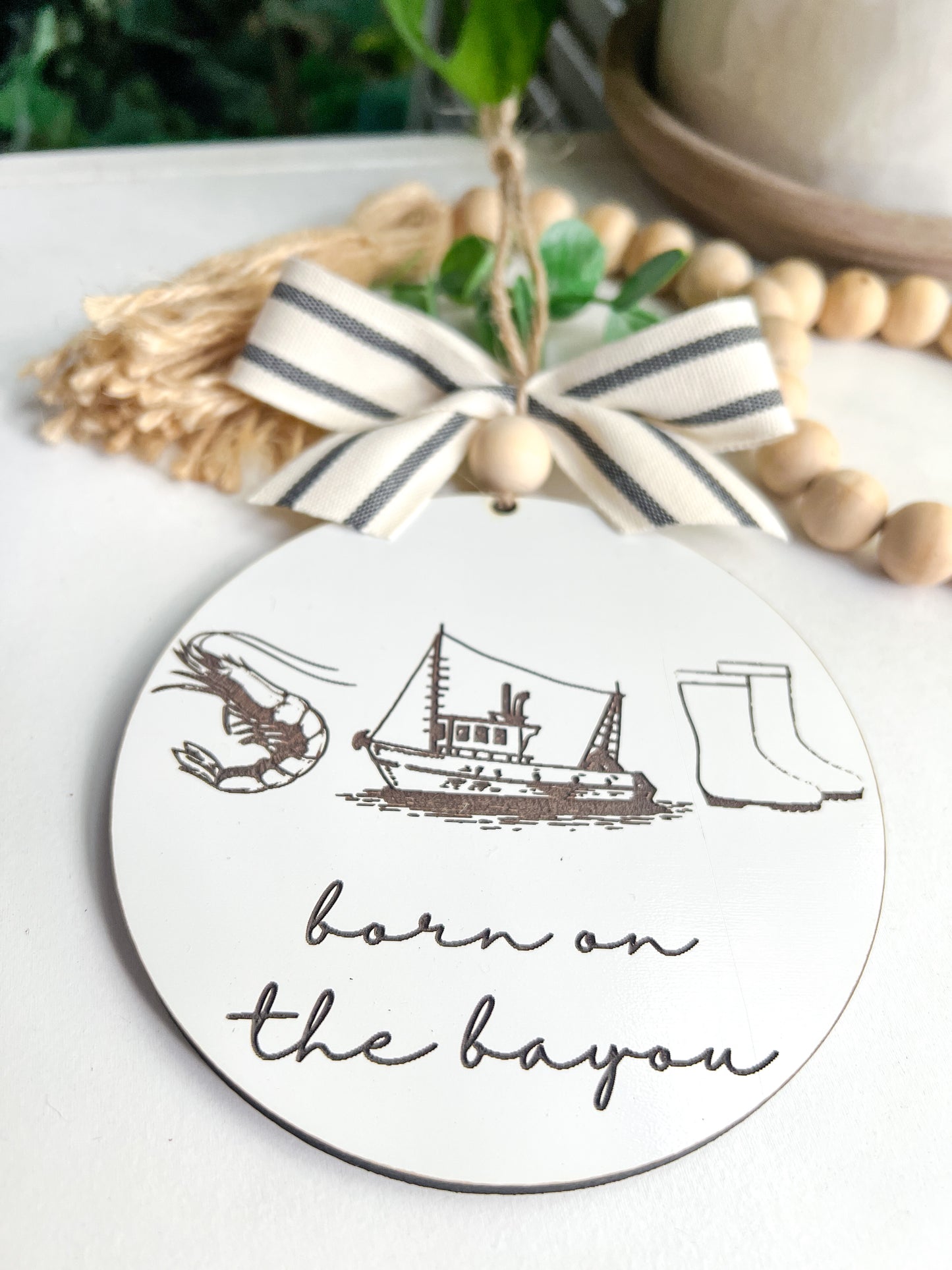 Born On The Bayou Ornament