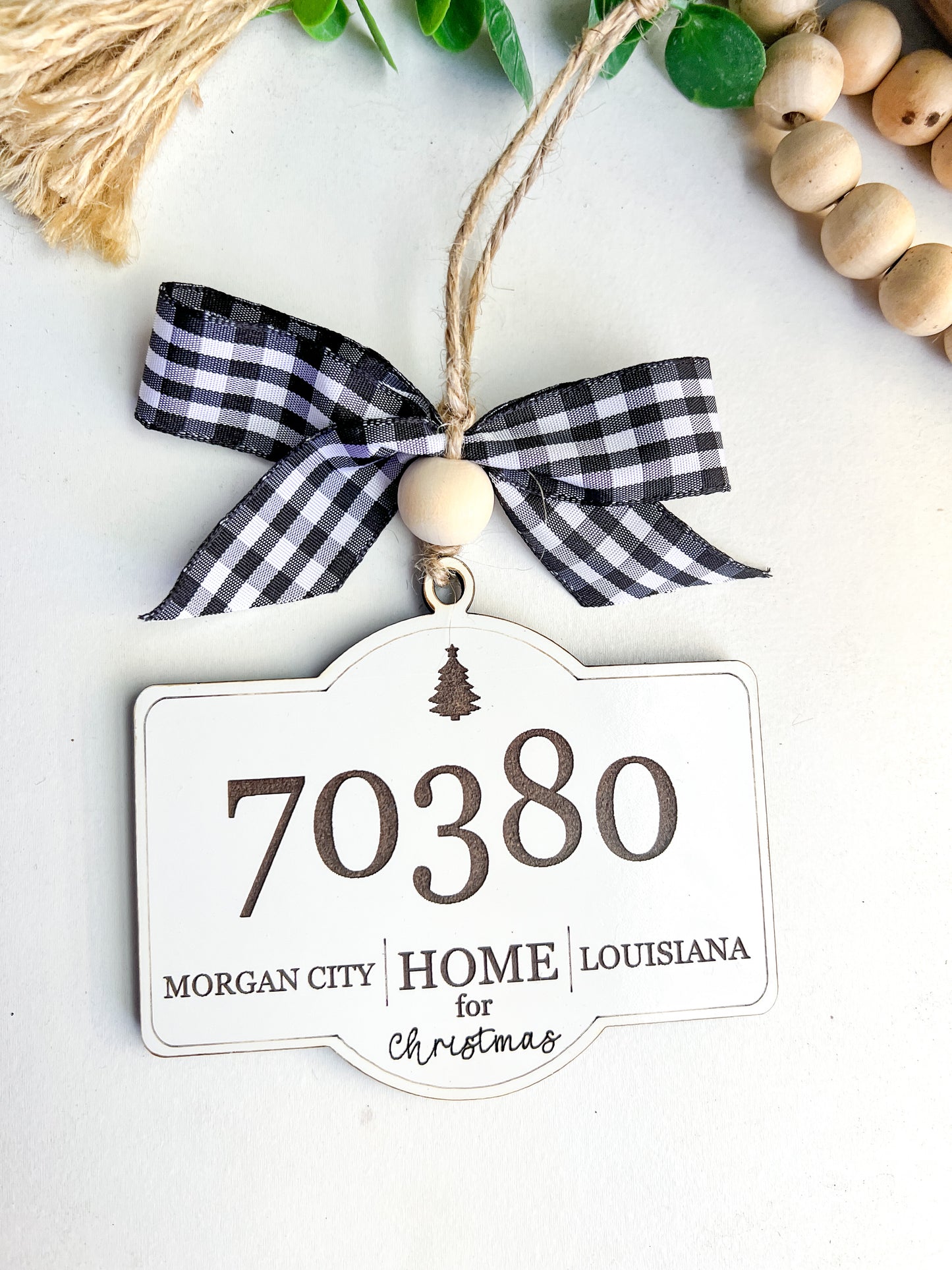 Zip Code Ornament