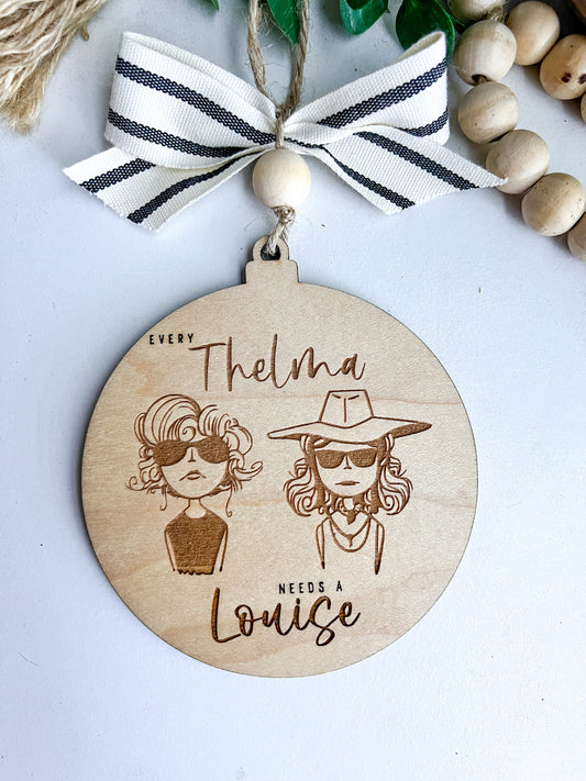 Thelma and Louise Ornament