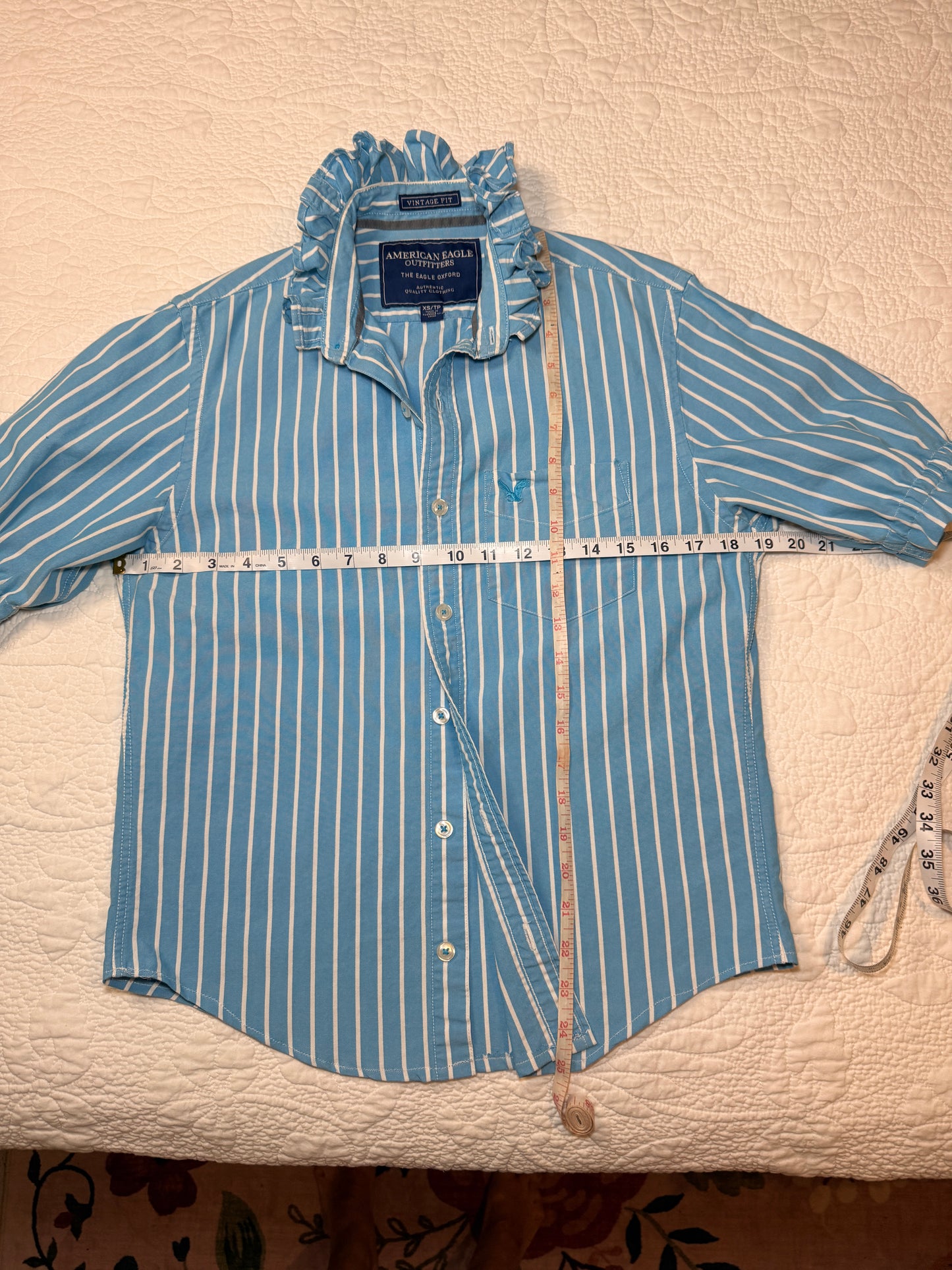 Reworked American Eagle Button Down
