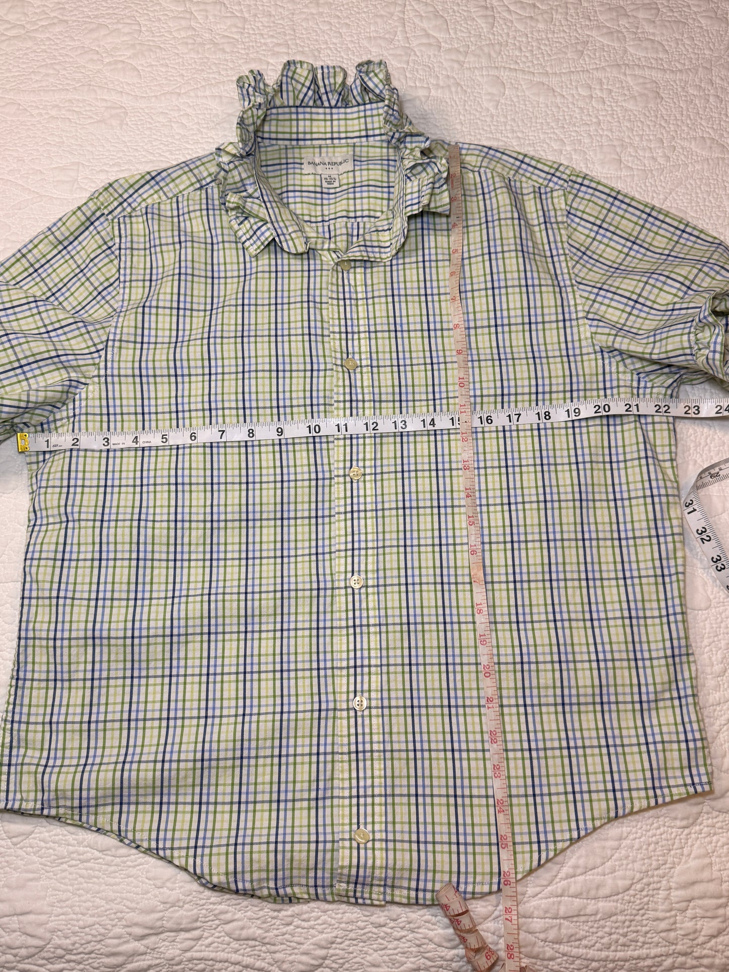 Reworked Banana Republic Button Down