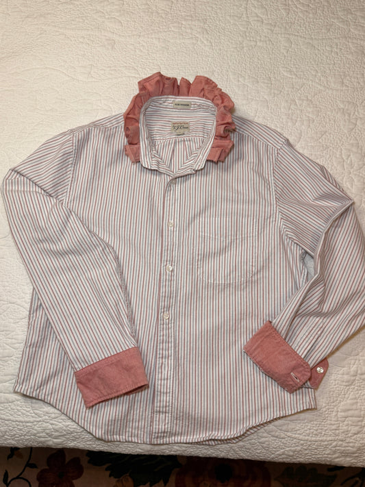 Reworked J.Crew Striped Button Down