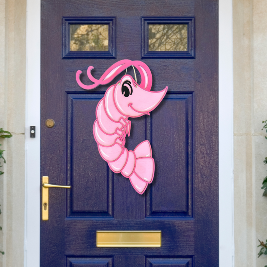 Shrimp Door Hanger