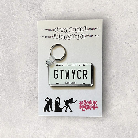 Getaway Car Taylor Keychain