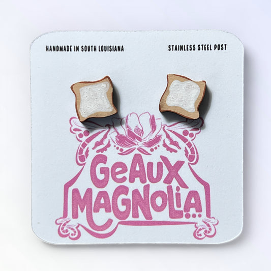 Beignet Stud Earrings