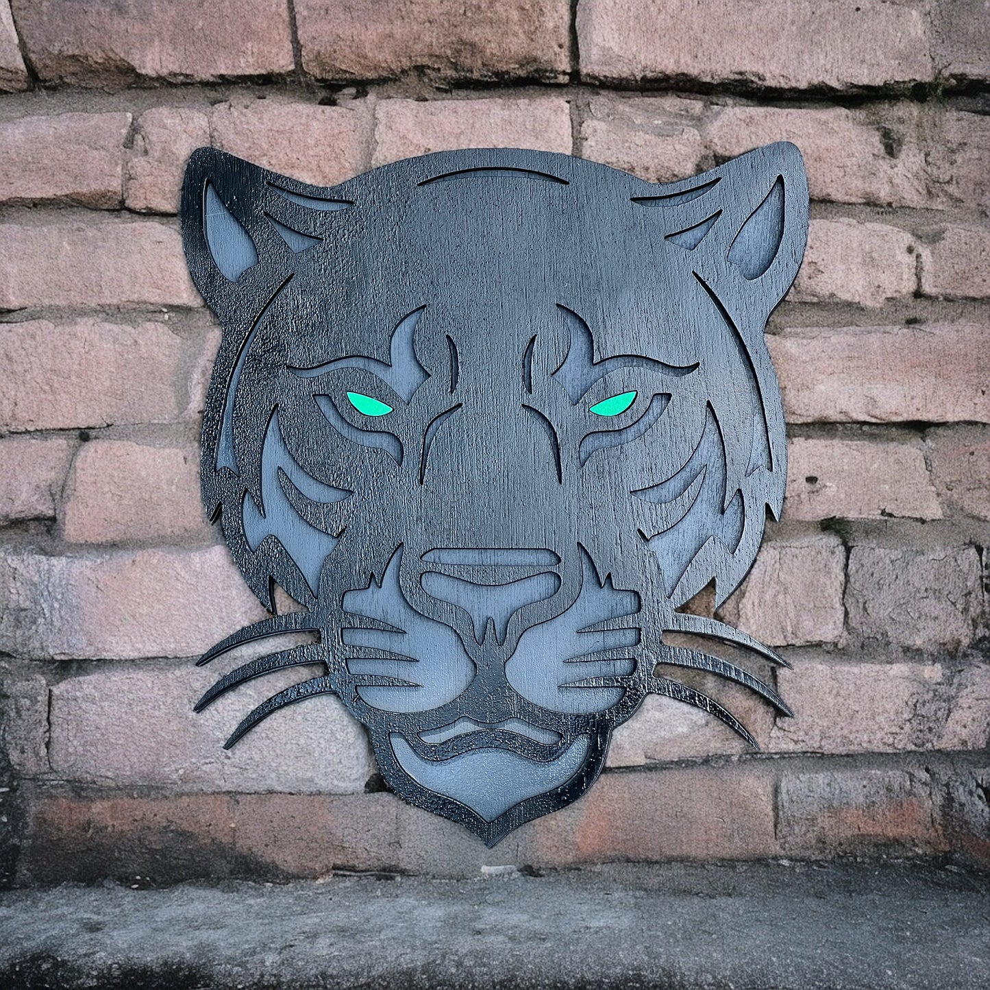 Panther Head 3D Door Hanger