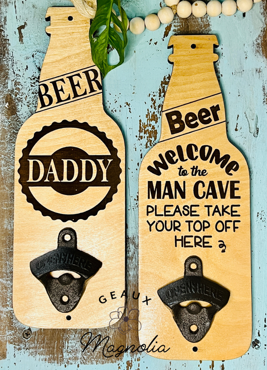 Bottle Opener Wall Mounted