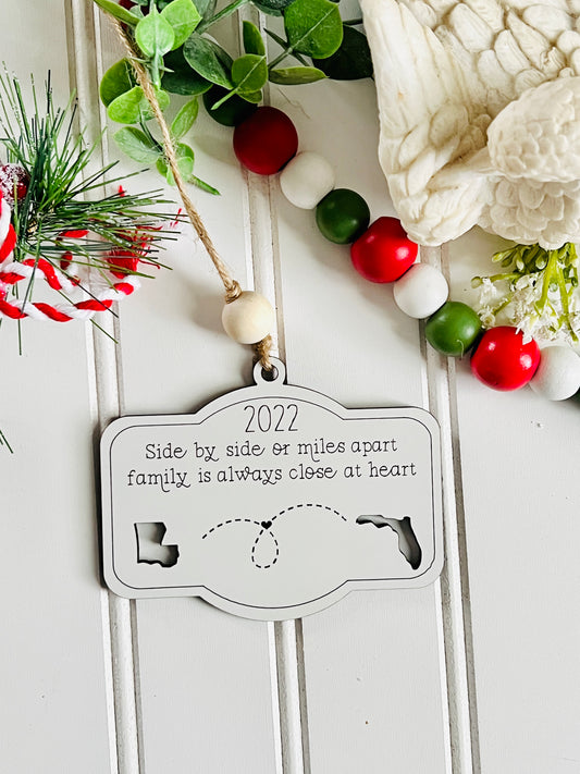 Family Distance Ornament Retail