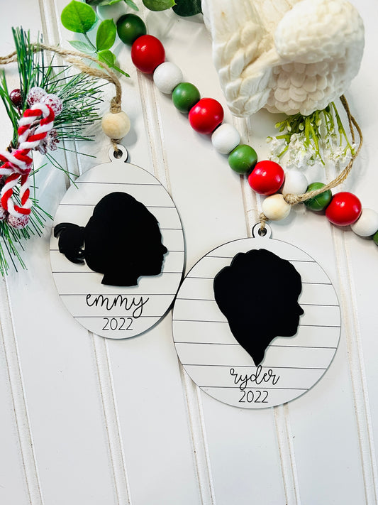 Silhouette Ornament RETAIL