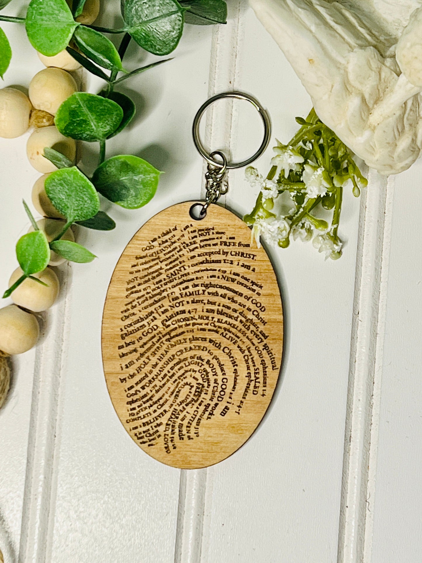 God's Fingerprint Keychain RETAIL